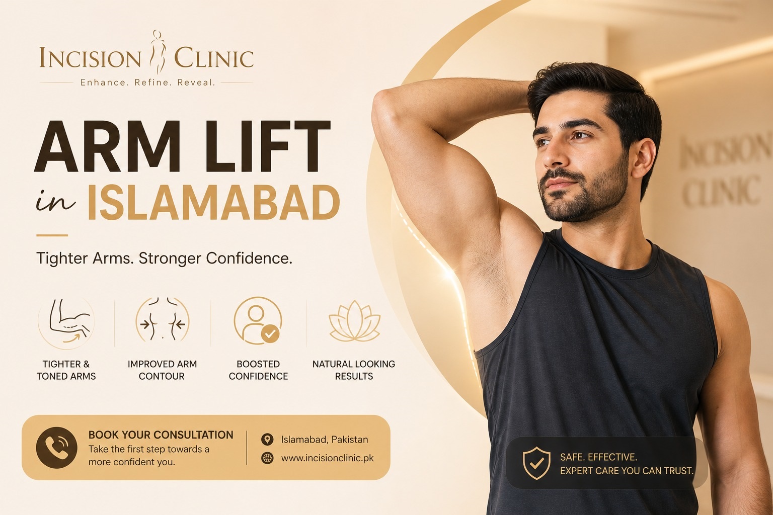 Arm lift surgery in Islamabad