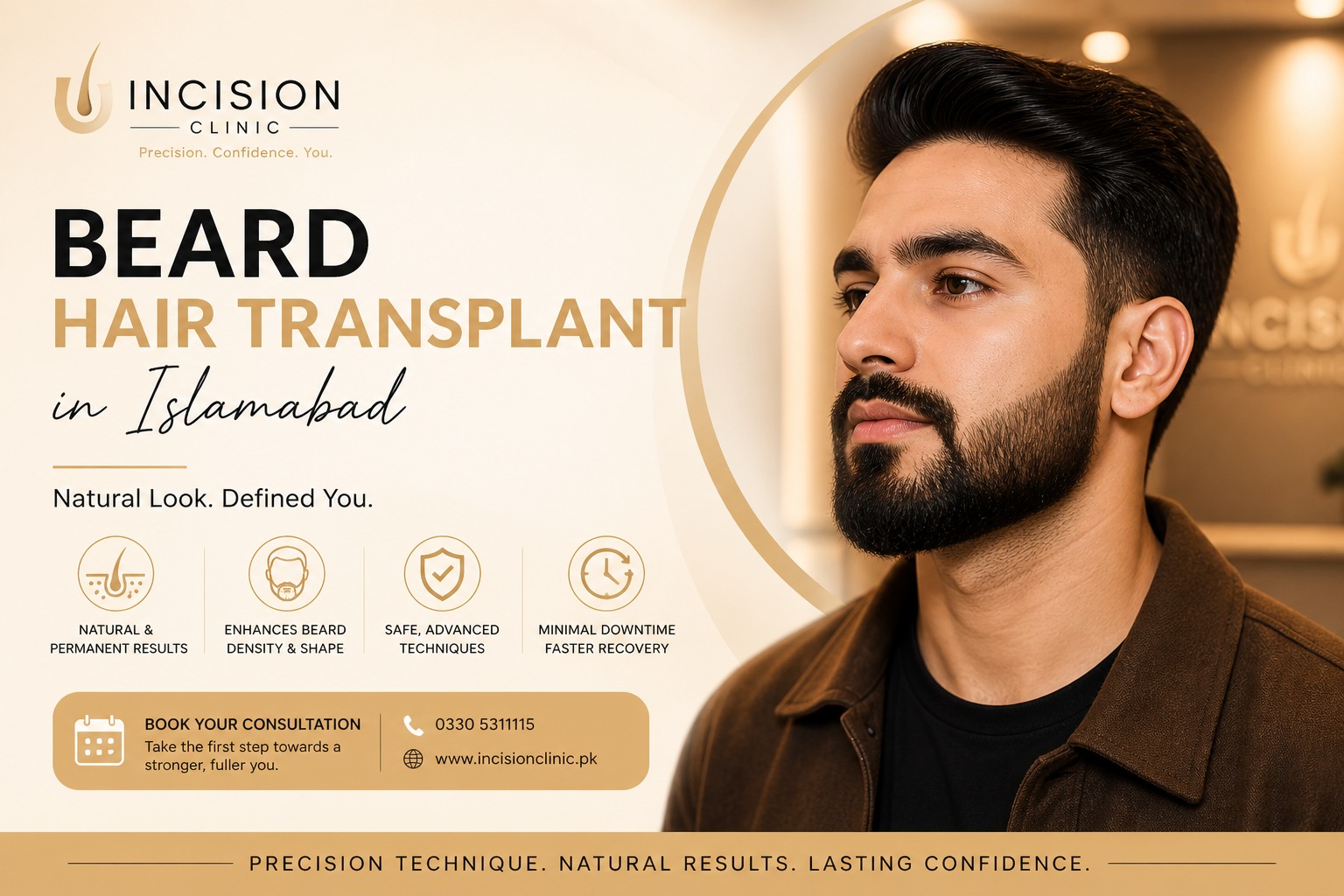 Beard Hair Transplant in Islamabad