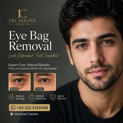 Eye bag removal in Islamabad Pakistan