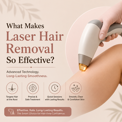 What Makes Laser Hair Removal So Effective
