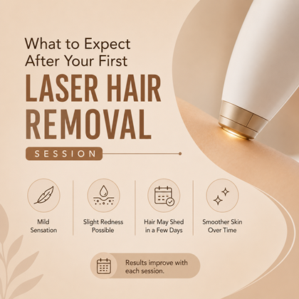 What to Expect After Your First Laser Hair Removal Session