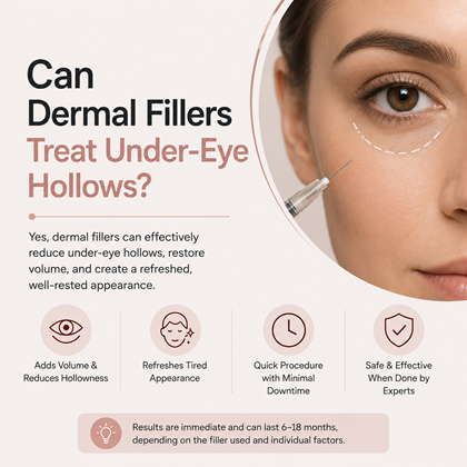 Can Dermal Fillers Treat Under-Eye Hollows