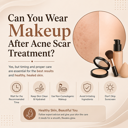 Can You Wear Makeup After Acne Scar Treatment