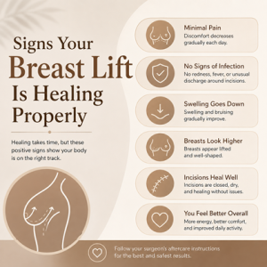 Signs Your Breast Lift Is Healing Properly