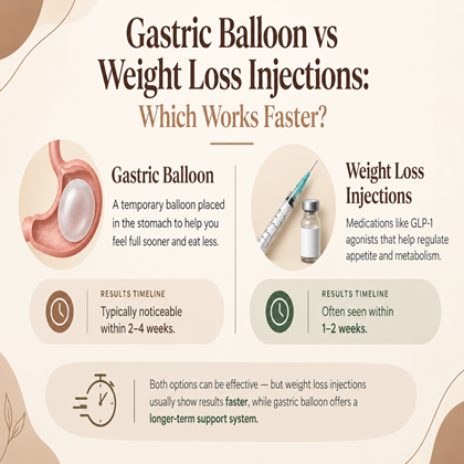 Gastric Balloon vs Weight Loss Injections Which Works Faster